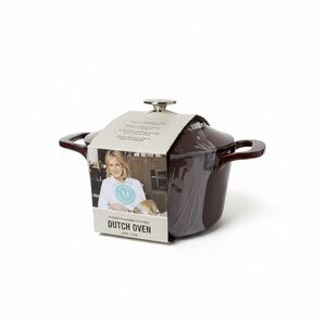 Martha Stewart Deep Red Dutch Oven
